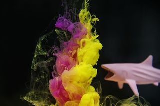 抽象，丙烯酸，艺术，艺术，背景，黑色，黑色背景，混合