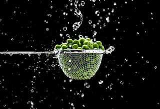 气泡、干净、透明、特写、冷、暗、设计、水滴