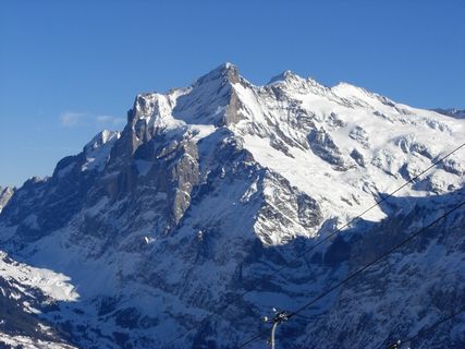 温根，山脉，伯尔尼高地，雪，山脉，冬天，寒冷的温度，白雪皑皑的山脉