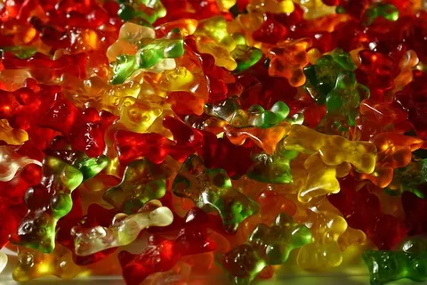 树胶熊,水果树胶,熊,甜味,彩色,颜色,明胶,食品 树胶熊,水果树胶,熊,甜味,彩色,颜色,明胶,食品