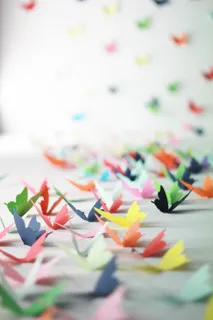 蝴蝶，小清新，苍蝇，装饰，选择性聚焦，多色，室内，无人