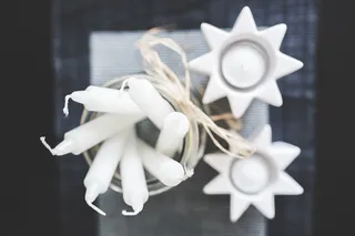 六支蜡烛, 蜡烛, 白, 特写, 装饰, 装潢, 首页