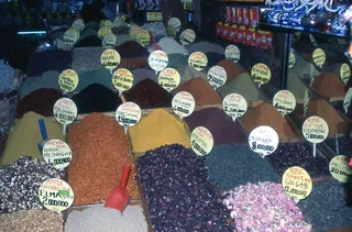 土耳其、伊斯坦布尔、香料、待售、零售、精选、变化、丰富