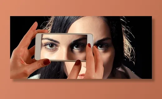 女人、拍照、拍照、眼睛、智能手机、脸、视图、双人