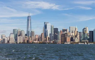 纽约，美国，曼哈顿，纽约市，同一个世界，贸易中心，天际线，城市