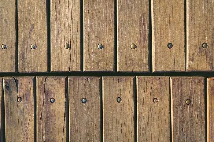 木材、面板、螺栓、棕色、地板、纹理、背景、表面