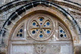 门楣、石头、建筑、教堂、大教堂、建筑、中世纪、基督教