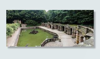 城堡, 公园, 水上游戏, 体系结构, 拜罗伊特, 冬宫, 植物, 树