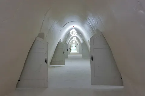 雪旅馆,门,走廊,冰,拉普兰,冷,泽,冻 雪旅馆,门,走廊,冰,拉普兰,冷,泽,冻