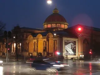 哥本哈根，丹麦，glyptothek，建筑，照明，建筑外观，建筑结构，城市