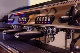 咖啡，咖啡机，浓缩咖啡，浓缩咖啡机，室内，酒吧，颜色，技术