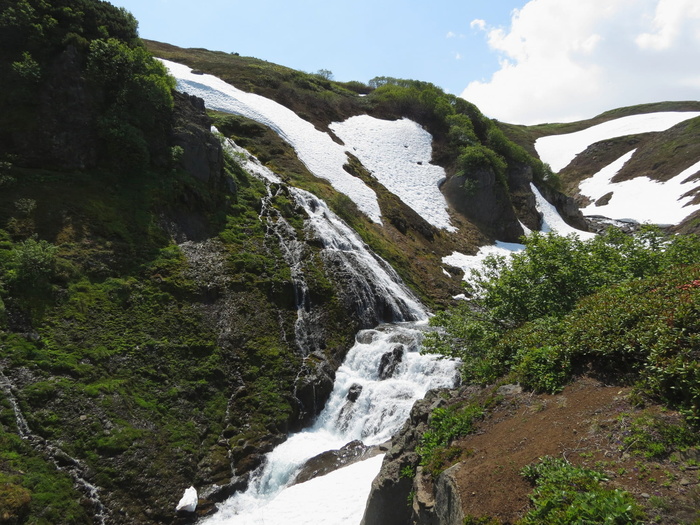瀑布、溢洪道、秋天、山涧、山脉、景观、旅程、石头
