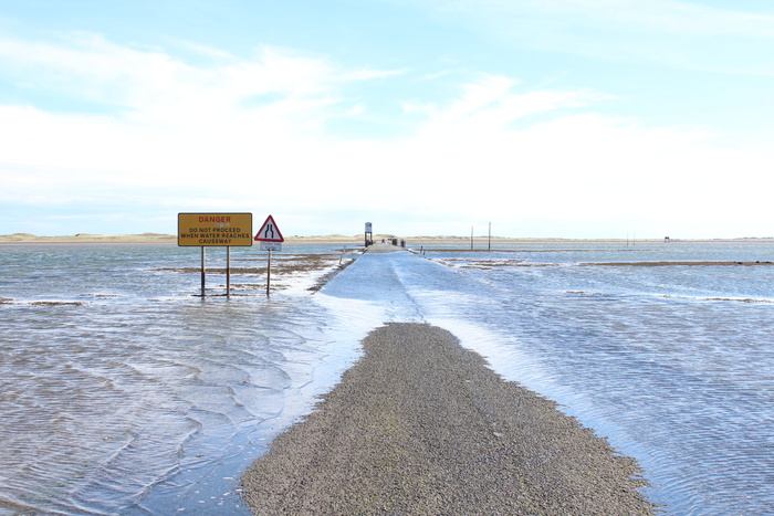 高潮、潮水、道路、路障、跨栏、障碍、错误、迂回