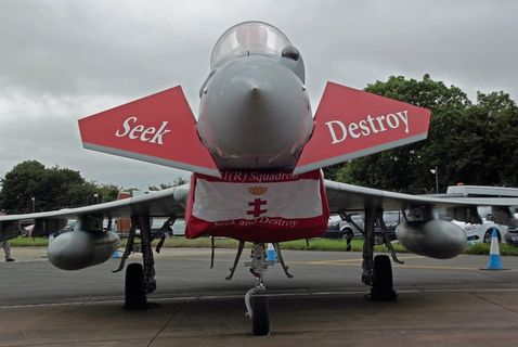 英国，费尔福德，英国皇家空军费尔福德正门，飞机，英国皇家空军台风，英国军用，飞行，快速喷气机