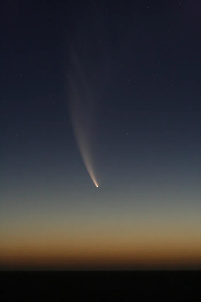 蓝天照片，彗星，麦克诺特彗星，巴特勒，珀斯，天空，夜晚，风景