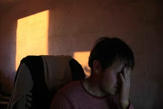 成人、羞耻、特写、封面、眼睛、脸、脸、手掌、手