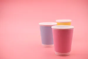 杯子，一次性杯子，咖啡杯，茶杯，t，纸板，垃圾，环境