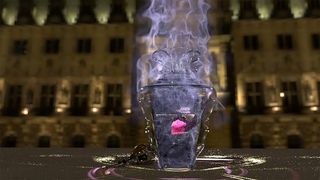 选择性，聚焦摄影，透明，玻璃花瓶，烟雾，药剂，魔术，爱情