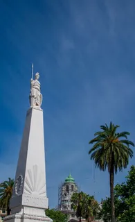 雕像，方尖碑，25 de mayo，布宜诺斯艾利斯，纪念碑，阿根廷，天空，建筑