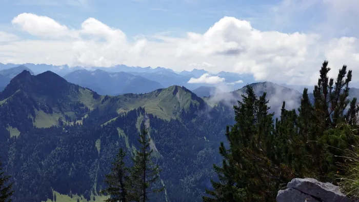 徒步旅行，高山，顶峰，风景，特格尔西，杰丽亚·格拉，高山，阿尔卑斯山麓