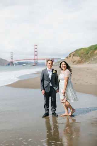 美国, 旧金山, 贝克海滩, 西装, 燕尾服, 阿曼达 lanceplaine, 婚礼, lanceplaine