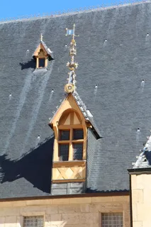 博恩，博恩收容所，勃艮第，建筑，收容所，历史纪念碑，建筑结构，建筑外观