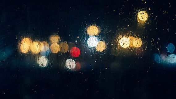 美国，达拉斯，森林巷，雨，波基，焦点，水，灯光