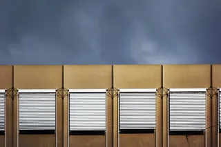 百叶窗、封闭式、日间、建筑、房屋、现代、窗户、覆盖物