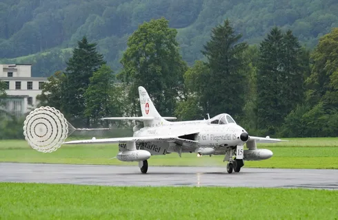 飞机，猎人，纸草猎人，战斗机，横梁，民用，老式，建于1950年
