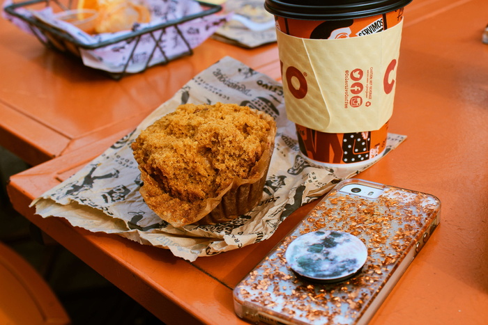 美国，密尔沃基，秋天，咖啡，橙色，colectivo，秋天，食品和饮料