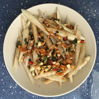 莲藕尖，俯瞰，香，食品部门，亚洲，食品，食品和饮料，新鲜度