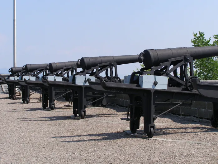 大炮，古董，旧，武器，战争，历史，枪，古代