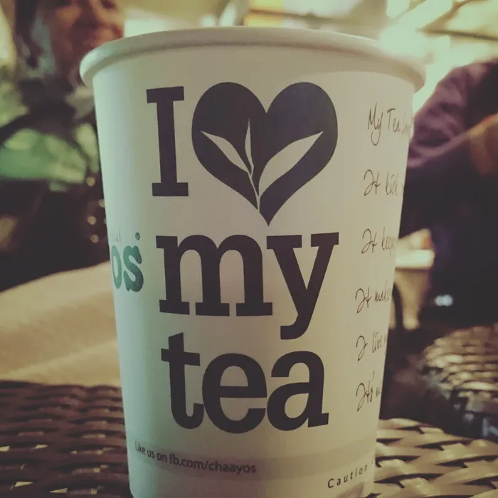 茶，热的，咖啡，杯子，纸杯，桌子，爱，冷