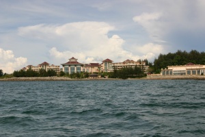 文莱，帝国酒店，海外旅游，建筑结构，建筑外观，云天，建筑