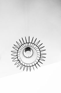 抽象、艺术、黑白、时钟、装饰、设计、元素、图形