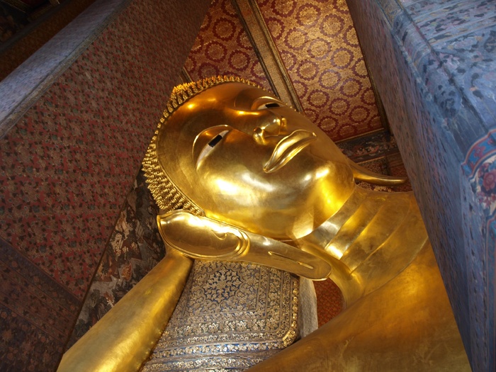 曼谷, 皇宫, 寺, 黄蜂, 佛, 佛教, 泰国, 雕像