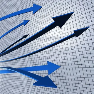 表示业务图和进度的进度箭头