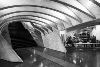 比利时、列日、吉尔曼、火车站、建筑、室内、建筑结构、现代