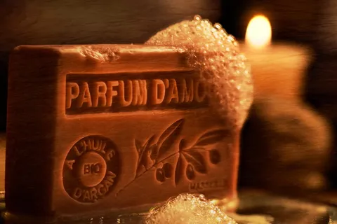 肥皂，泡沫，洗涤，泡沫，干净，新鲜，有光泽，逼真