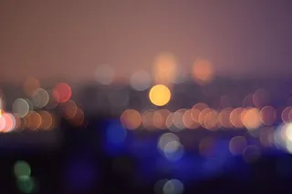 夜景，景点，重庆，离焦，夜间，抽象，背景，城市景观