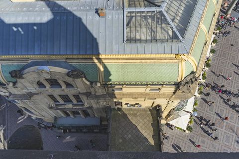 捷克，布拉格，建筑，俯瞰，屋顶，屋顶，屋顶，建筑