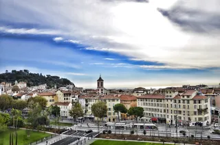 法国，尼斯，法国，景观，法国丽华酒店，希尔顿酒店，尼斯，建筑外观