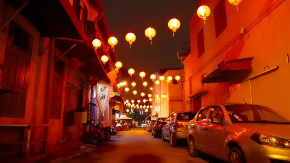 农历新年, 节日, 马来西亚, 节日, 灯笼, 红灯笼, 装饰, 街