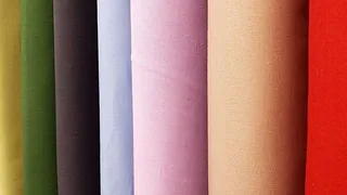 各种颜色的纺织品，面料，布料，纺织品，时装，图案，服装，棉花