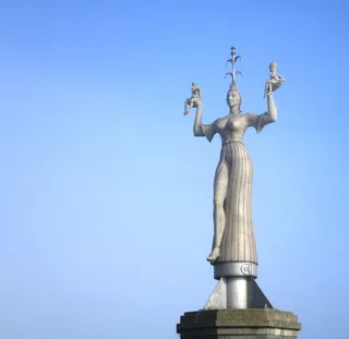 imperia，constance，landmark，peter lenk，lake constance，Courtsan，雕塑，sky