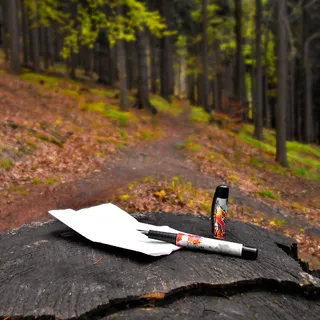 黑色、书法笔、笔顶、纸、户外、笔、卡、文字