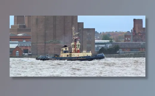 利物浦，拖船，船只，默西，航运，运输，拖船，河流