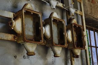 意大利，阿米塔山，电力，生锈，乌贝克斯，废弃，科技，矿山