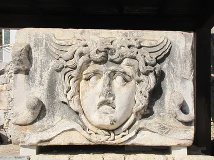 Didyma, 寺, 阿波罗, 土耳其, 救济, 雕刻-工艺品, 雕塑, 特写