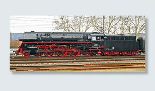 蒸汽机车, 特快列车, Br01, br 01, dr, reichsbahn, oldtimer, 已修复